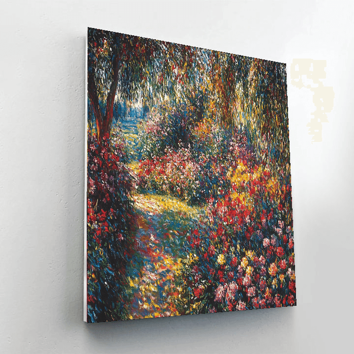 Claude Monet Inspired Joyful Garden Serenade  Paint By Numbers Kits
