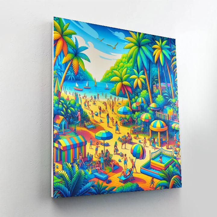 Lilo & Stitch's Tropical Paradise Paint By Numbers Kits