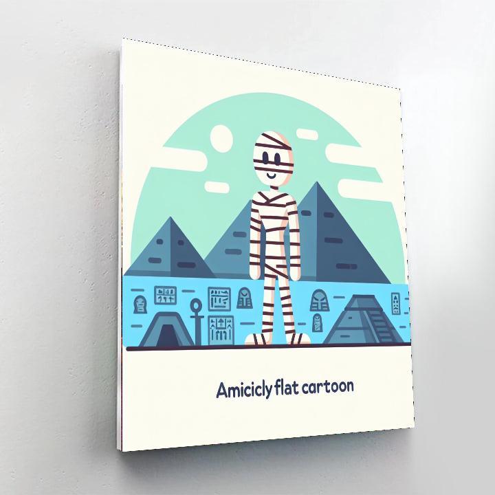 Adventure In Ancient Egypt DIY Paint By Numbers