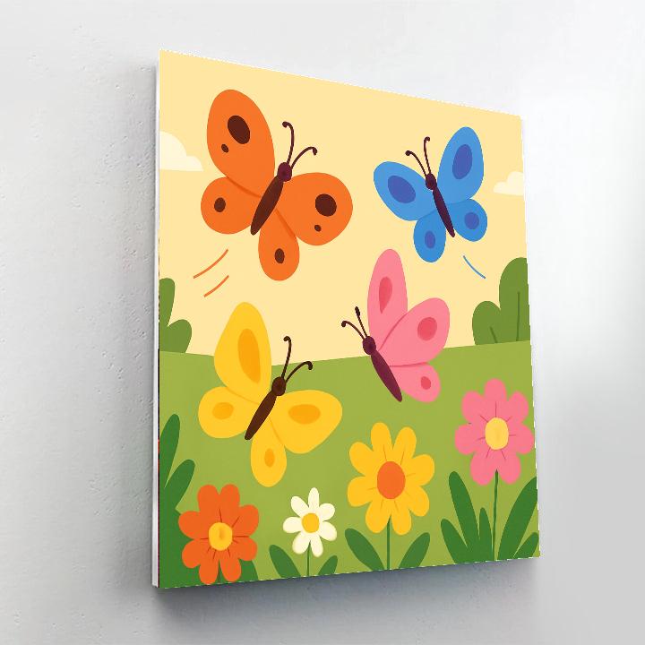 Butterfly Ball Numbered Painting Kits