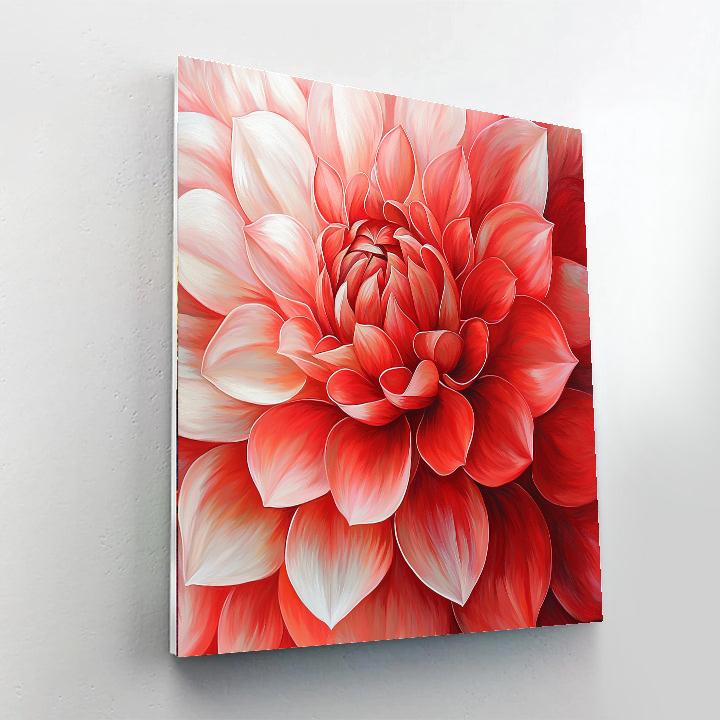 Georgia O'Keeffe Inspired Harmonious Floral Symphony  Paint By Numbers Kits