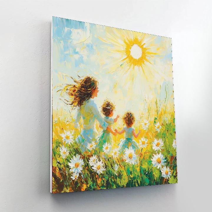 Forever My Sunshine Number Painting