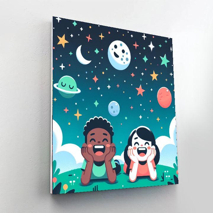 Dreamy Starry Adventures Paint By Numbers