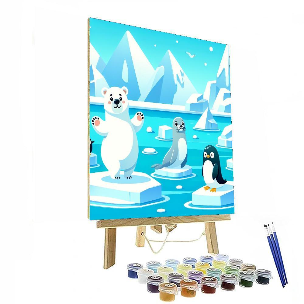 Artic Expedition Paint By Numbers Art