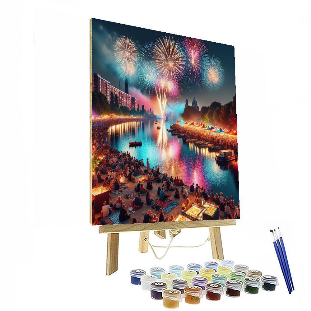 Harbourfront Centre's Celebration Of Lights - Canada Paint By Numbers Kits