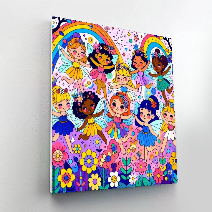 Enchanted Fairies Numbered Painting Kits