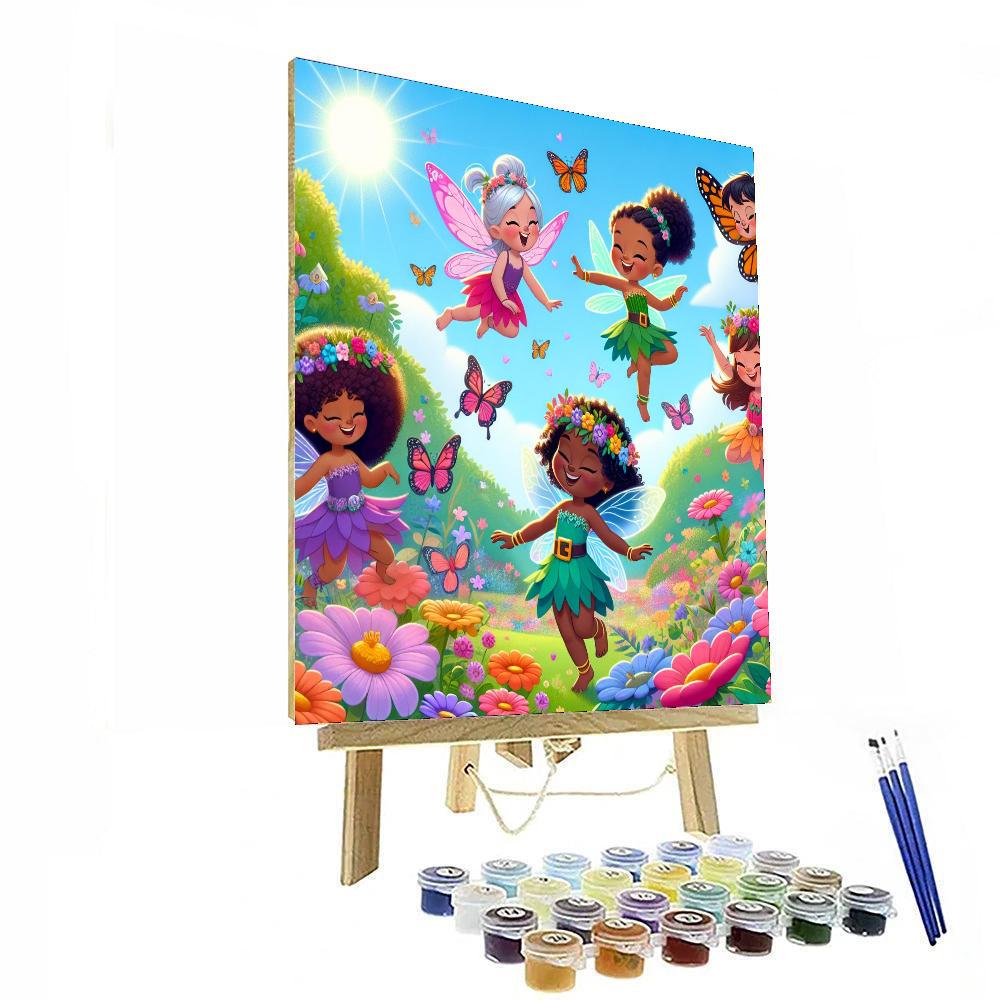 Whimsical World Of Fairies Painting Number Kit