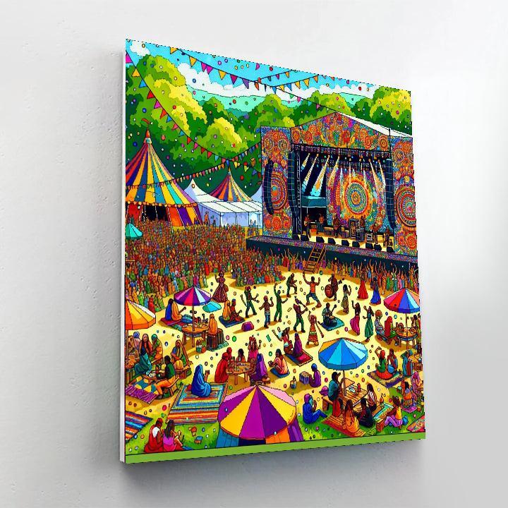 World Of Music, Arts And Dance (womad) - United Kingdom Numbered Painting Kits