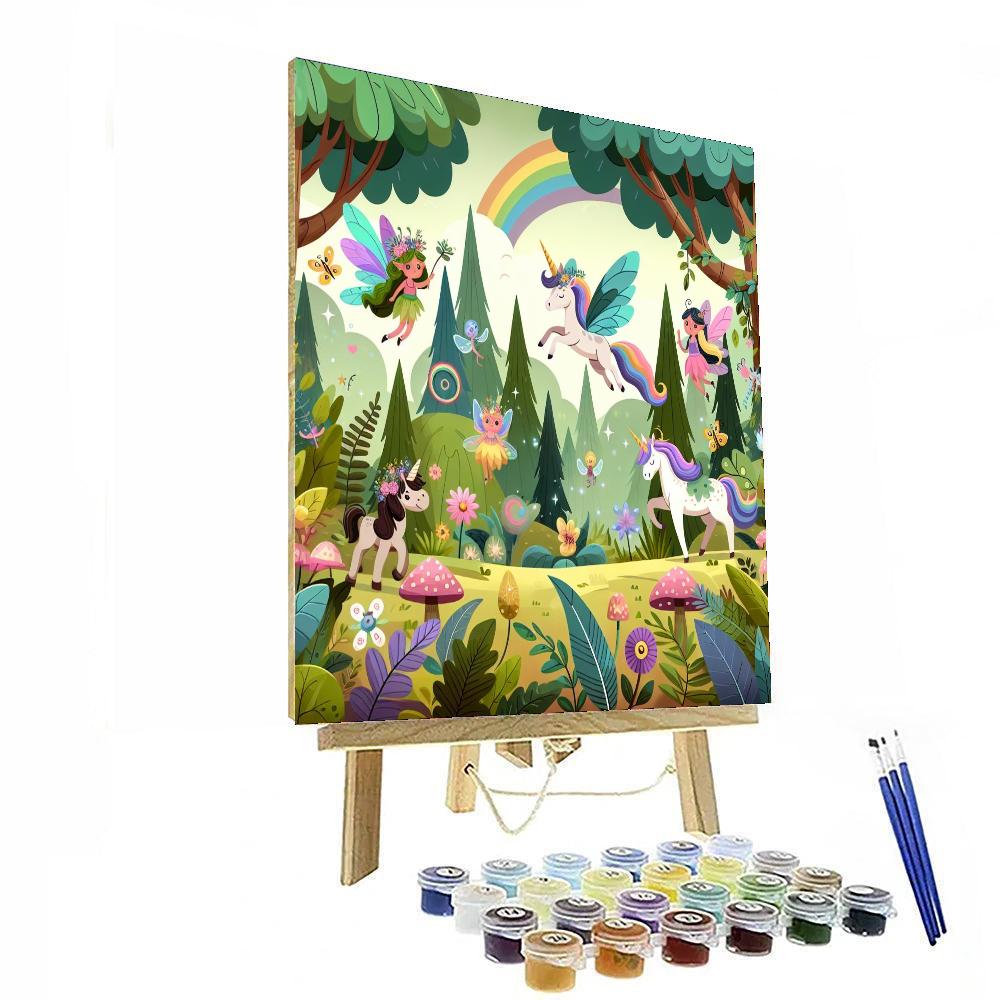 Epic Enchanted Forest Paint By Color