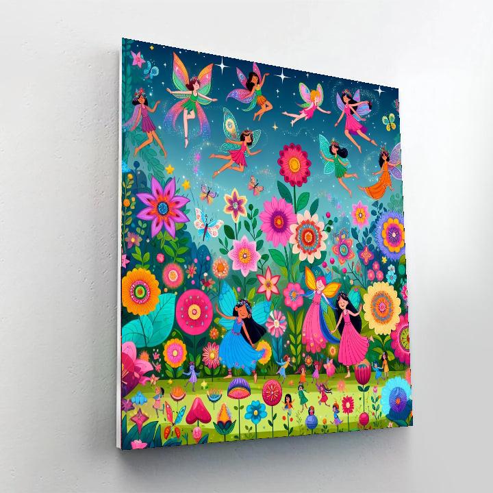 Magical Garden Gala Paint By Color