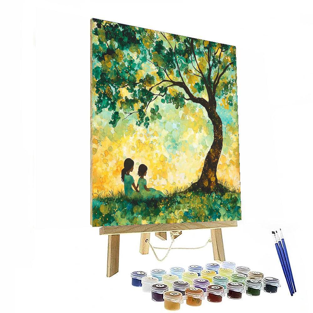 Beneath Summer Skies Number Painting