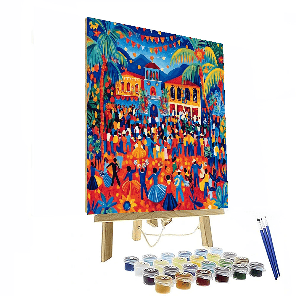 Diego Rivera Inspired Cultural Echoes  Paint By Numbers