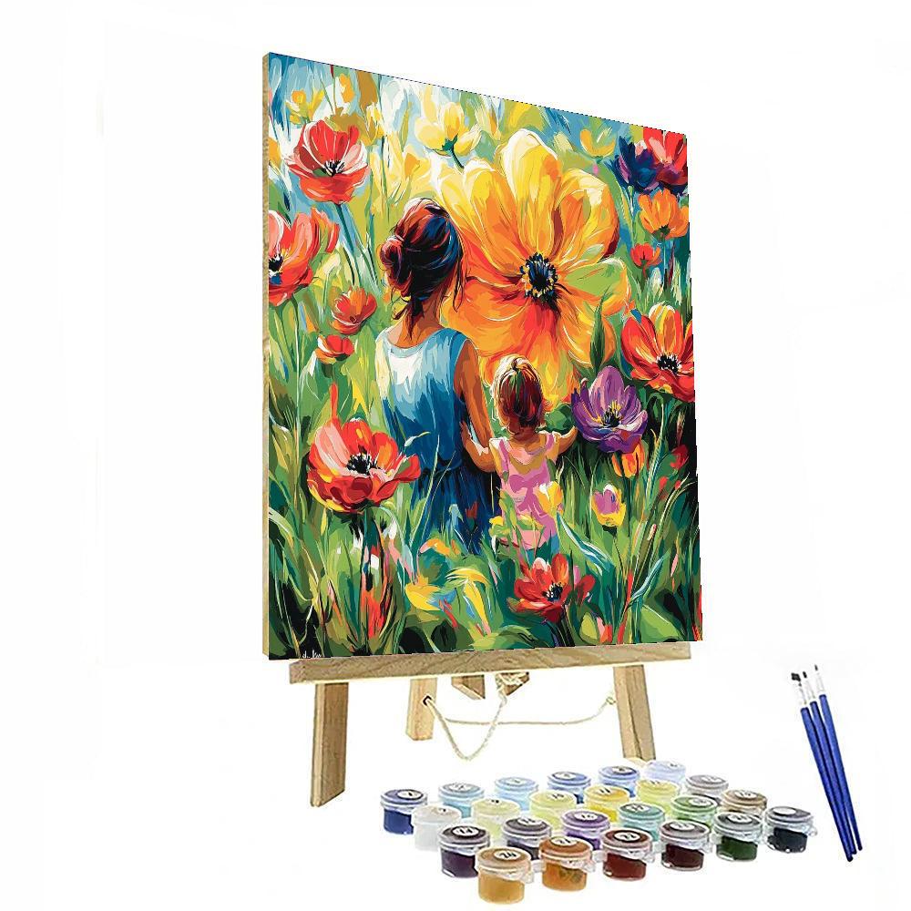 A Garden Of Hugs DIY Paint By Numbers