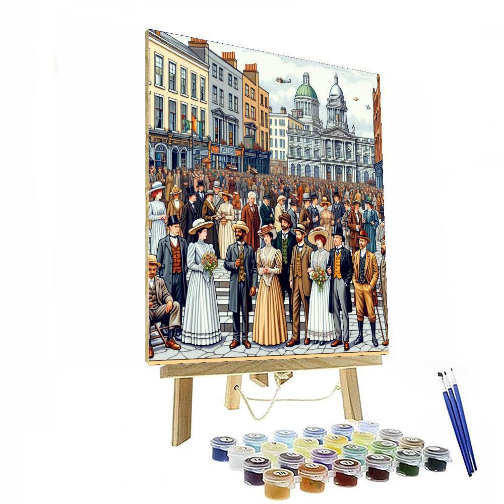 Bloomsday - Dublin Painting Number Kit