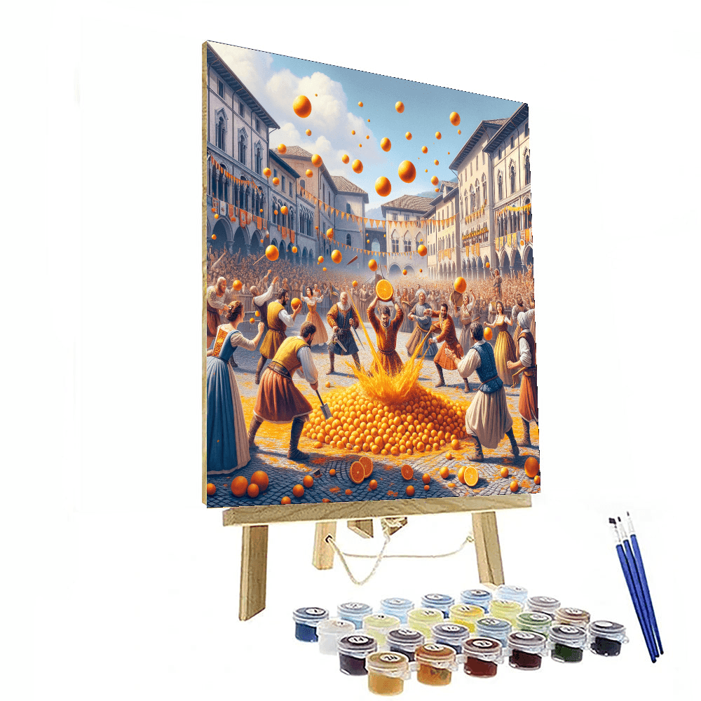 Carnival Of Ivrea - Italy Paint By Number