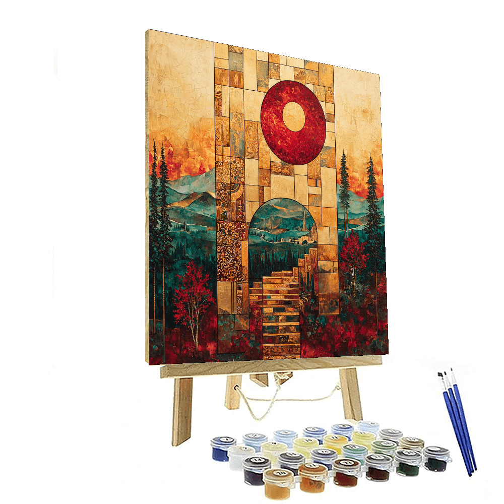 Klimt Inspired Timeless Treasures - DIY Painting By Numbers Kit