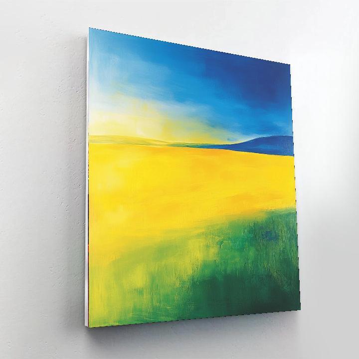 Mark Rothko Inspired Harmony Of Light  Paint By Color