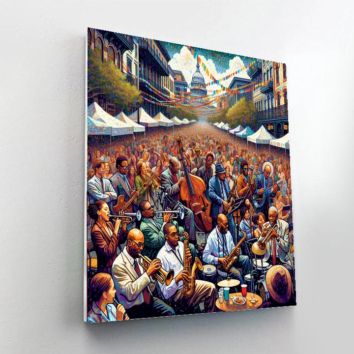 International Jazz Festival - Montreal - Canada Paint By Color
