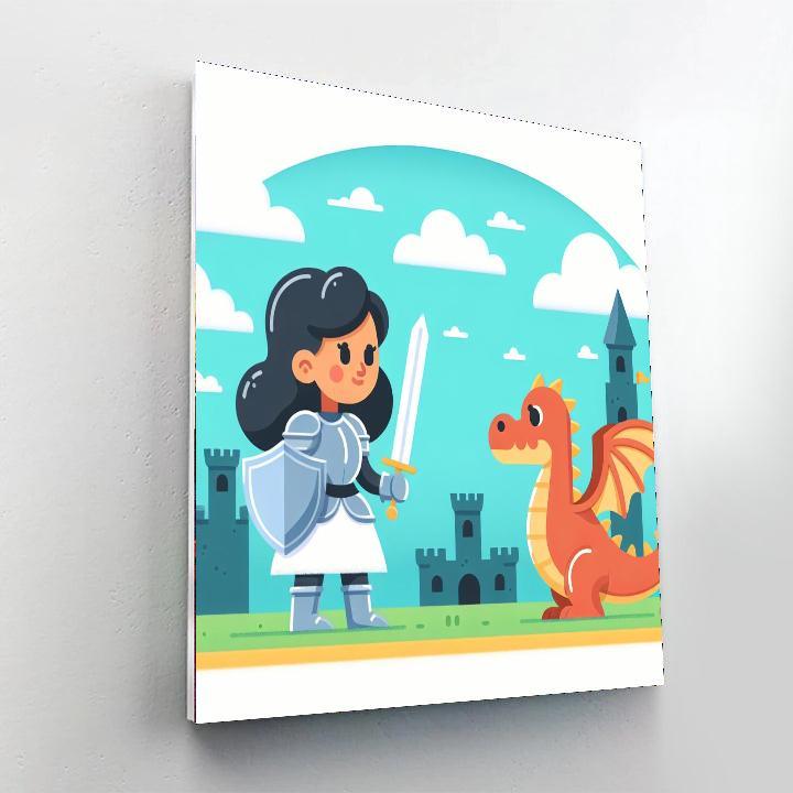 Castle Keepers DIY Paint By Numbers