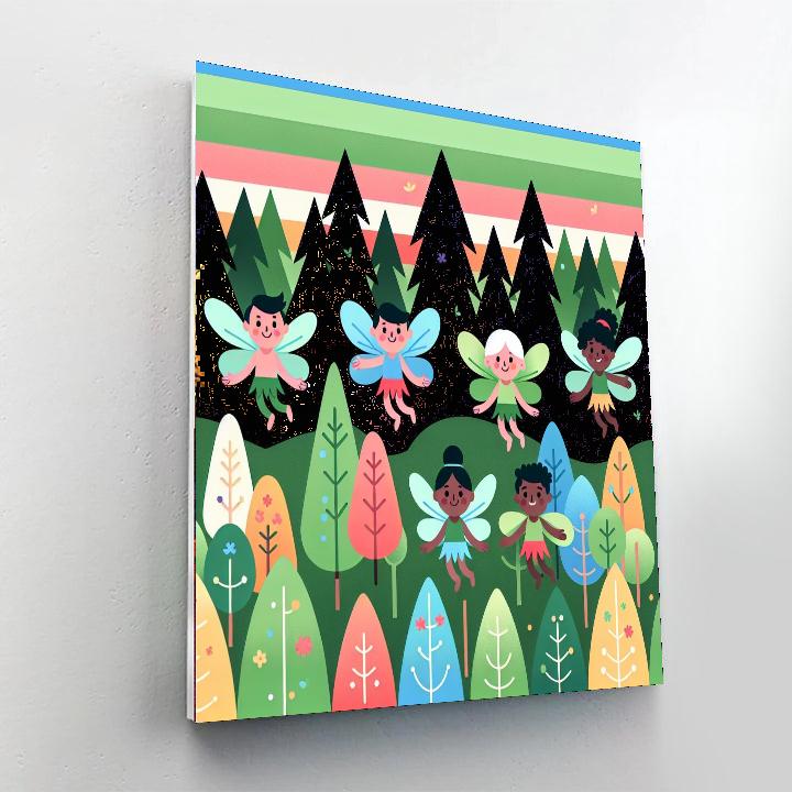 Fairy Forest Adventure Paint By Numbers Kits