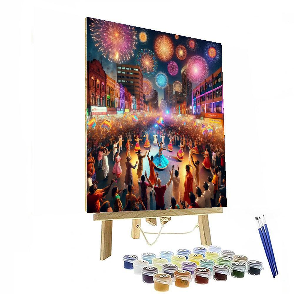 Durban Diwali Festival - South Africa Paint By Color