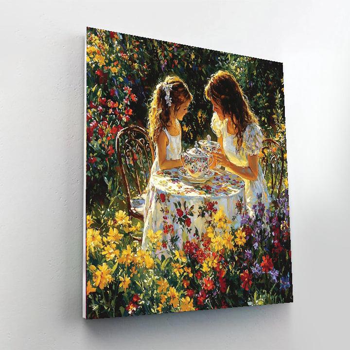 Mother's Day Tea Party Paint By Number
