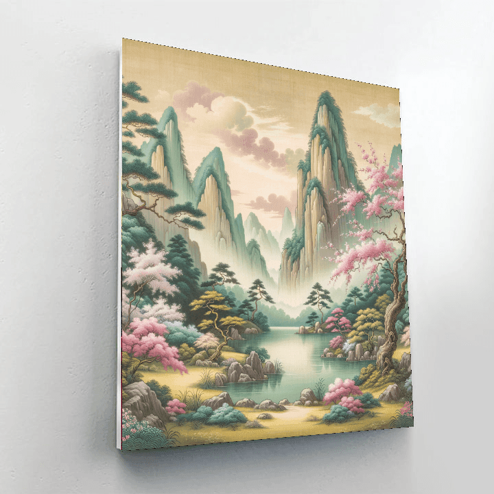 Oriental Harmony DIY Paint By Numbers