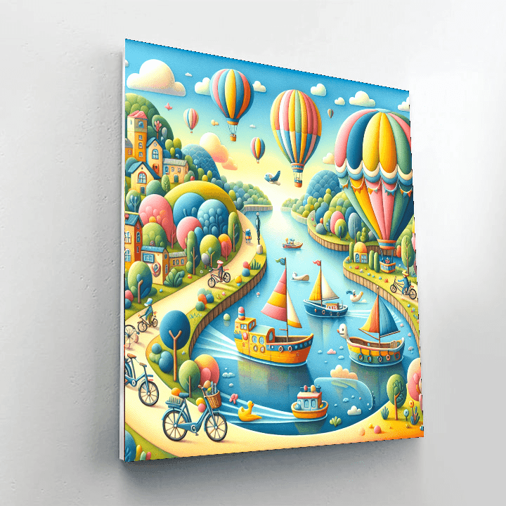 Adventure Awaits! Paint By Numbers Art