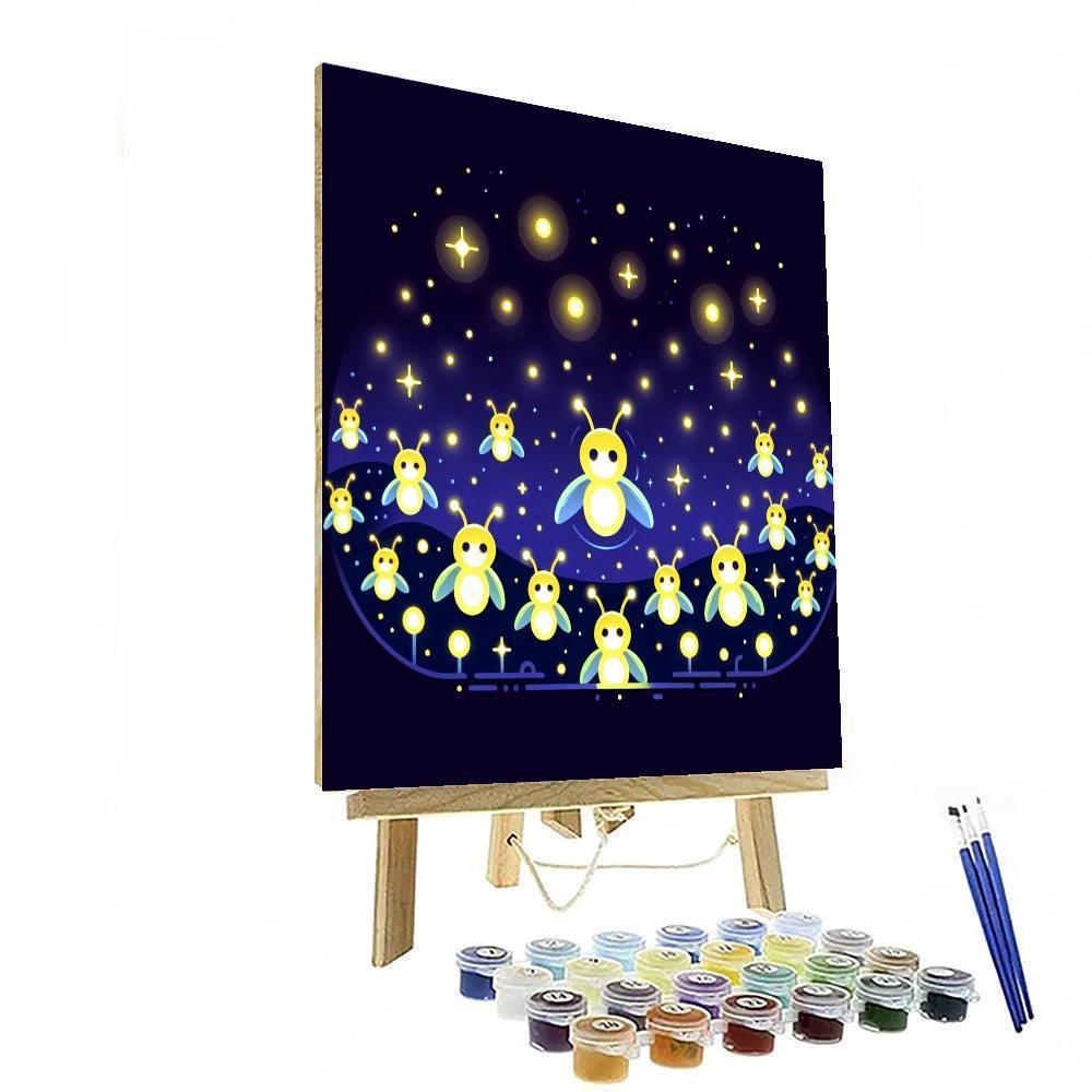 Brilliant Fireflies Paint By Color