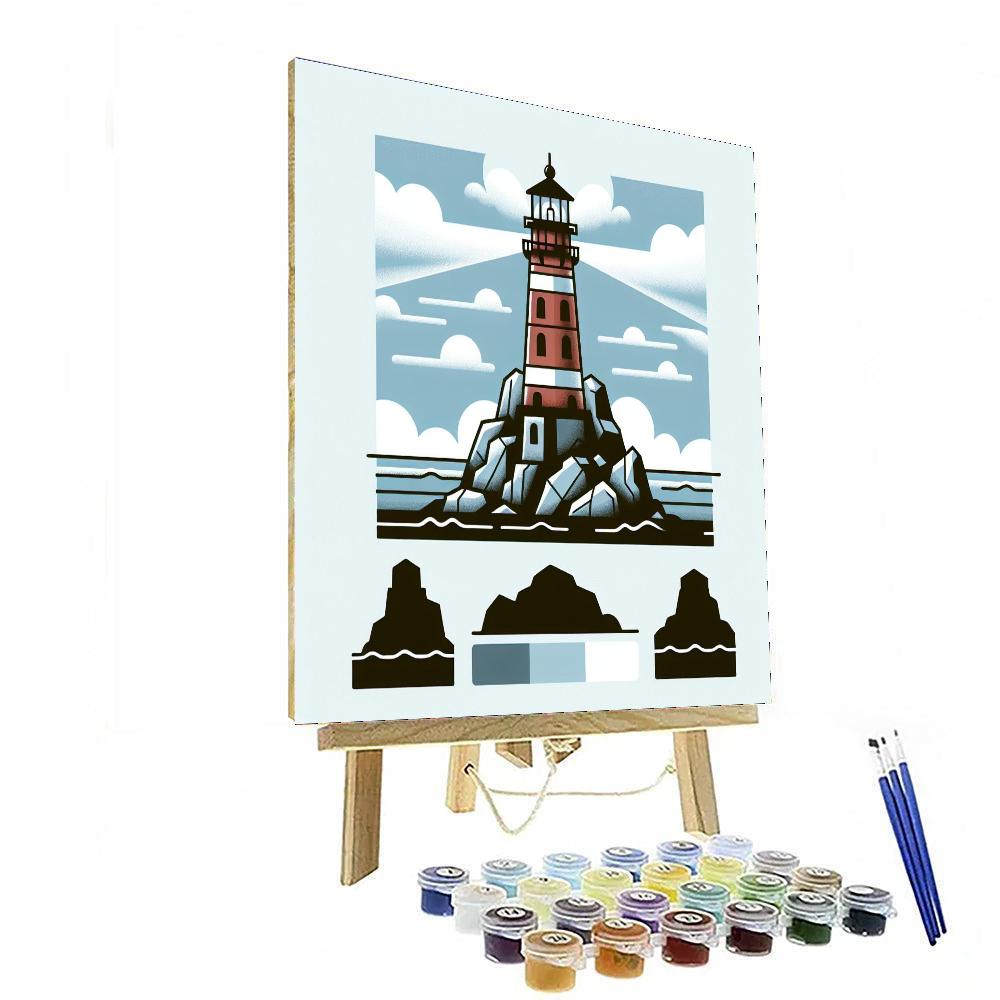 Lighthouse Lookout Numbered Painting Kits