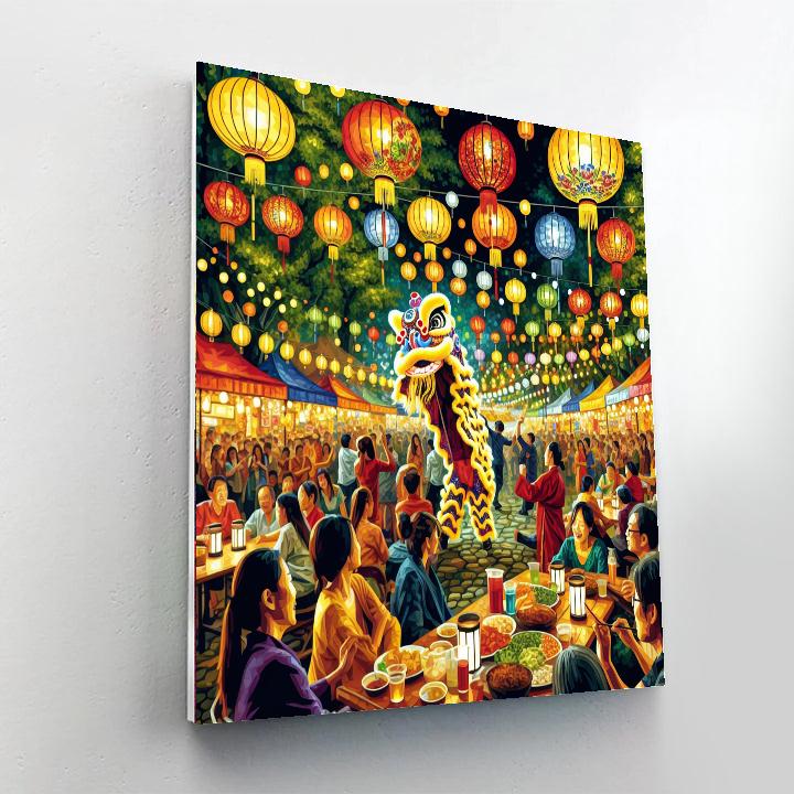 Lantern Festival - Auckland Paint By Numbers Kits