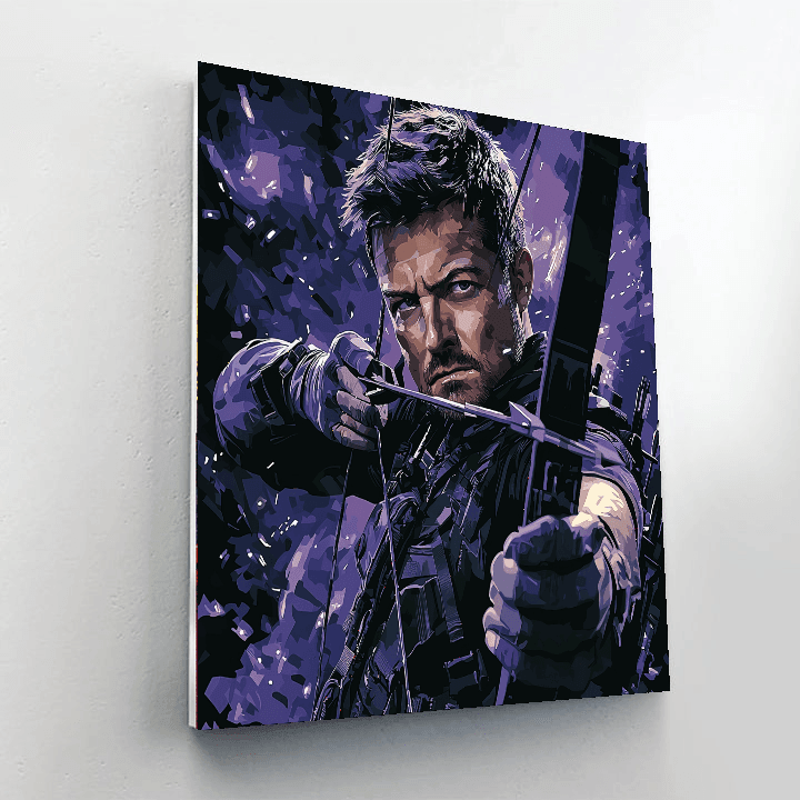 Jeremy Renner: Arching Toward Legacy With Hawkeye Painting Number Kit