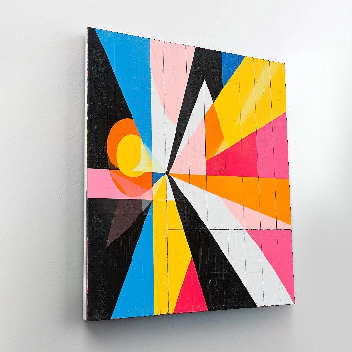 Banksy Inspired Visions Of Hope  Number Painting