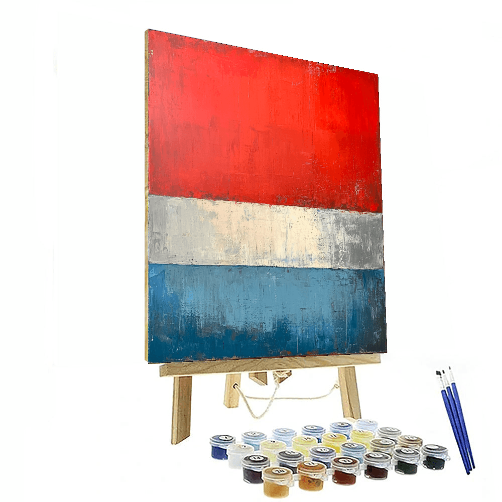 Mark Rothko Inspired Melancholy Harmony  Paint By Color