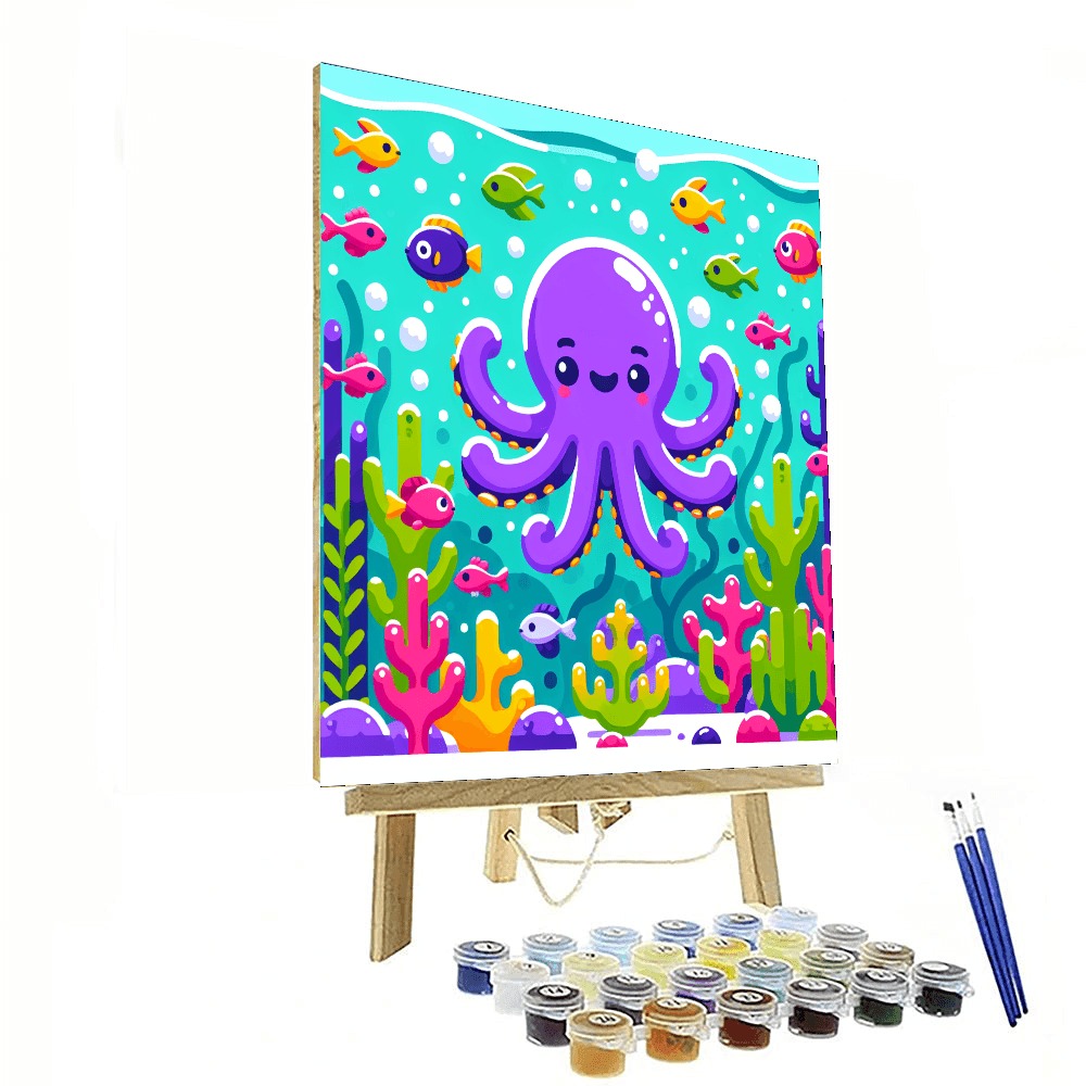 Whimsical Octopus Paint By Numbers Kits
