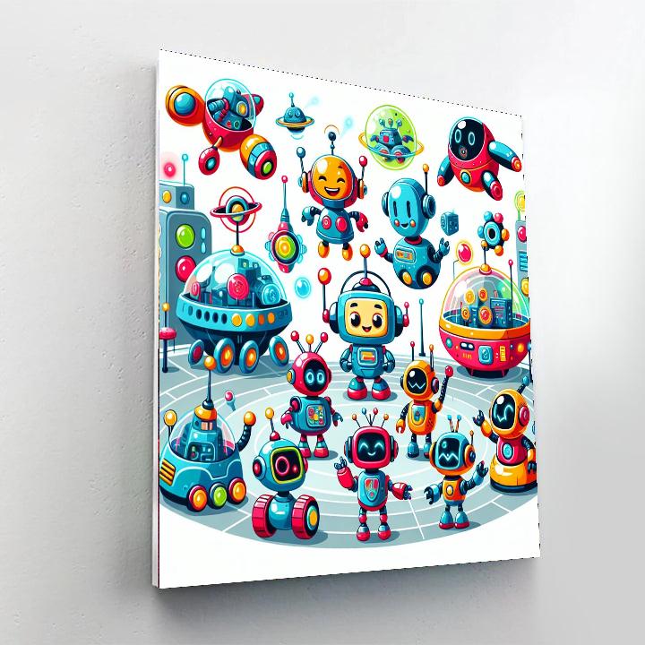 Robotic Innovation DIY Paint By Numbers