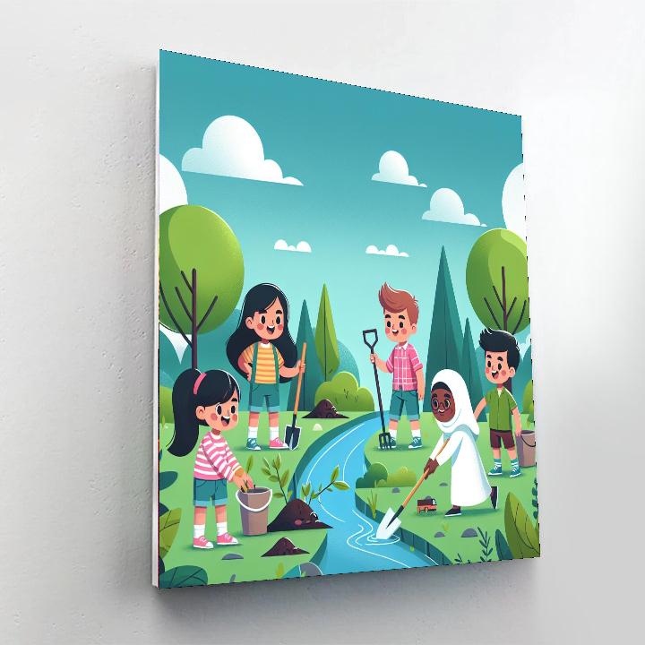 Exciting Eco-expedition Numbered Painting Kits