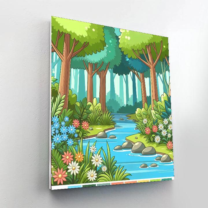 Nature's Treasure Paint By Numbers Art