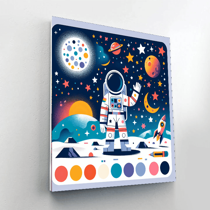 Space Mission Expedition Paint By Numbers Kits