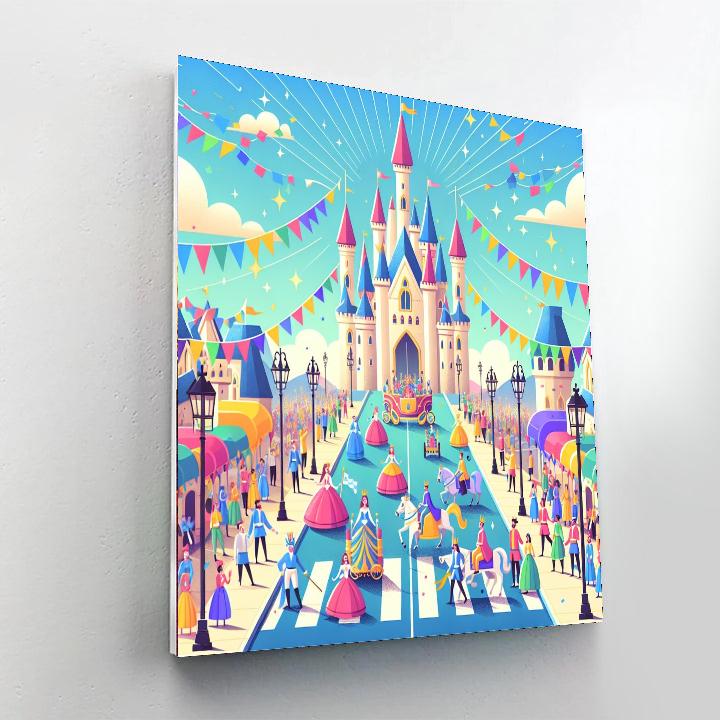 Royal Kingdom Festival Painting Number Kit