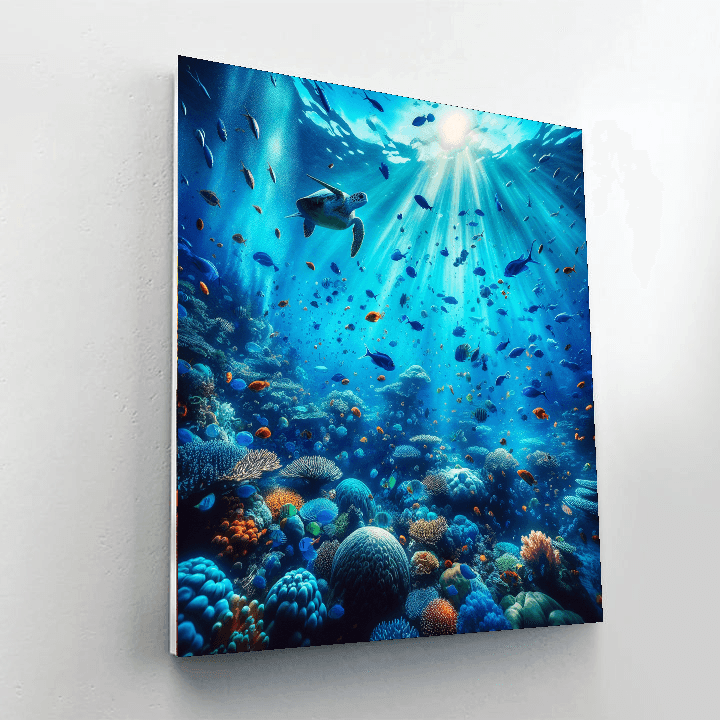 Majestic Marine Painting Number Kit