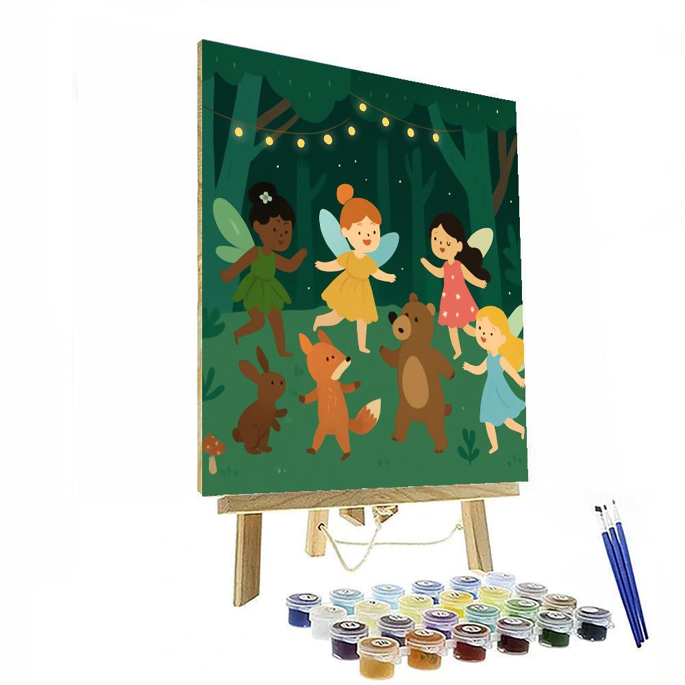 Enchanted Woodland Festival DIY Paint By Numbers