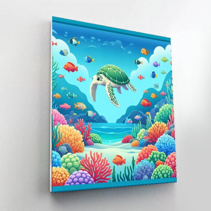 Undersea Dreamland Number Painting