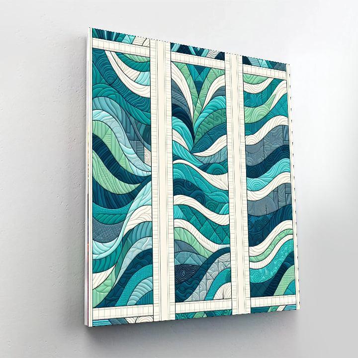 Ocean Breeze Quilt Paint By Numbers