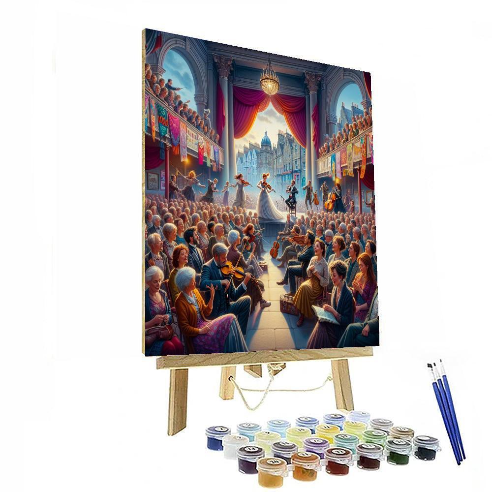 Edinburgh International Festival - Edinburgh DIY Paint By Numbers