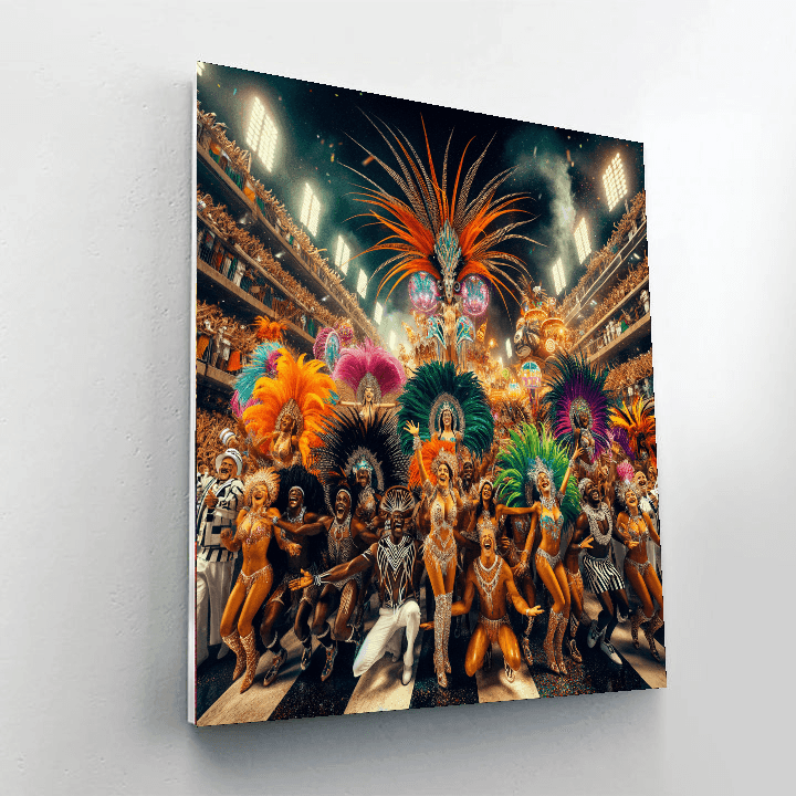 World Carnival - Brazil DIY Paint By Numbers