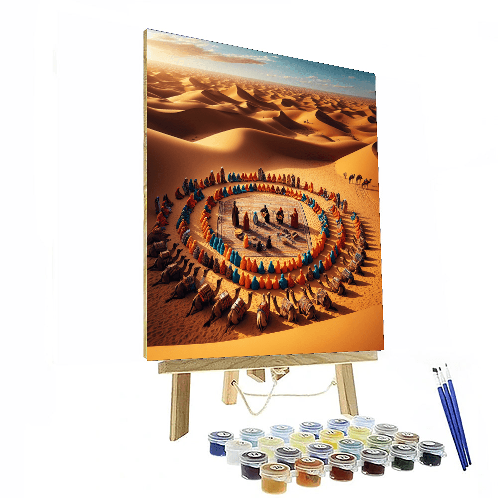 Festival Of The Desert - Morocco Number Painting