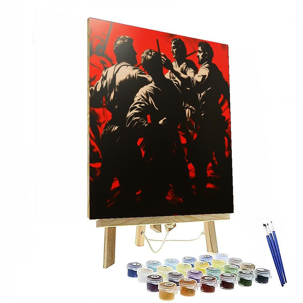 Caravaggio Inspired Harmony Of Contrasts  DIY Paint By Numbers