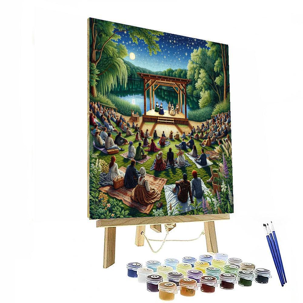 Upstate Shakespeare Festival - Usa Paint By Numbers Art
