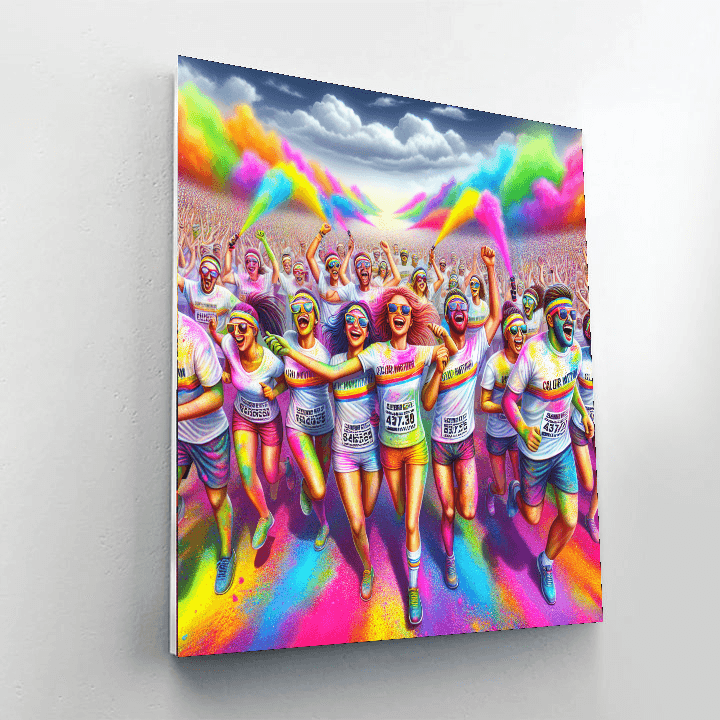 The Color Run - United States Paint By Color